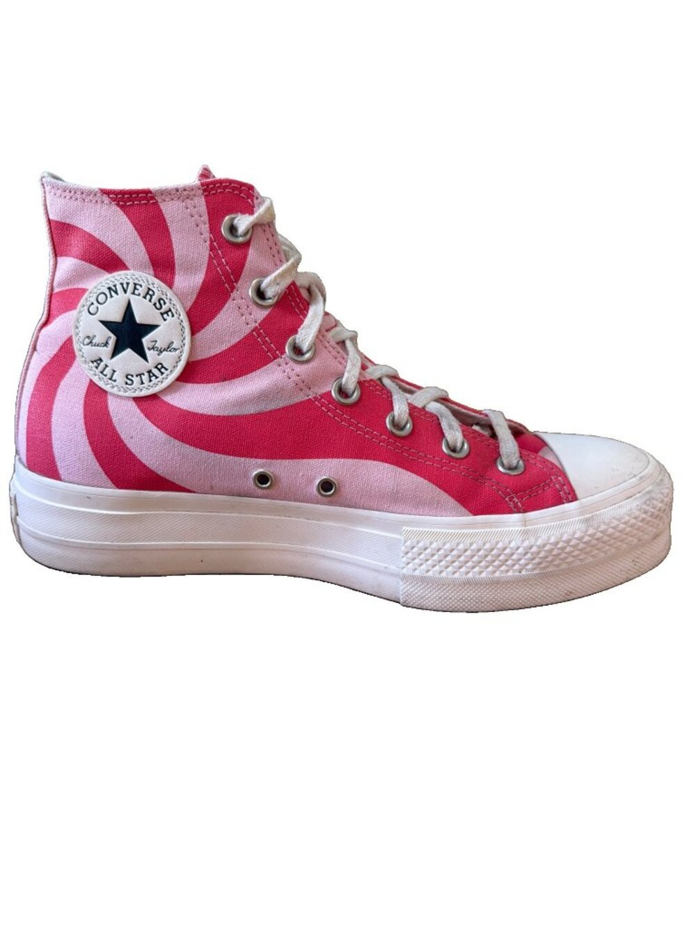 Converse Chuck Taylor As Color Candy Platform A05175C Womens Size 9 Sunri Pink
